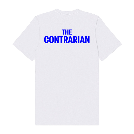 Classic Contrarian White Tee