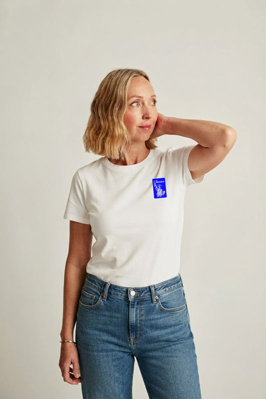 Classic Contrarian White Tee