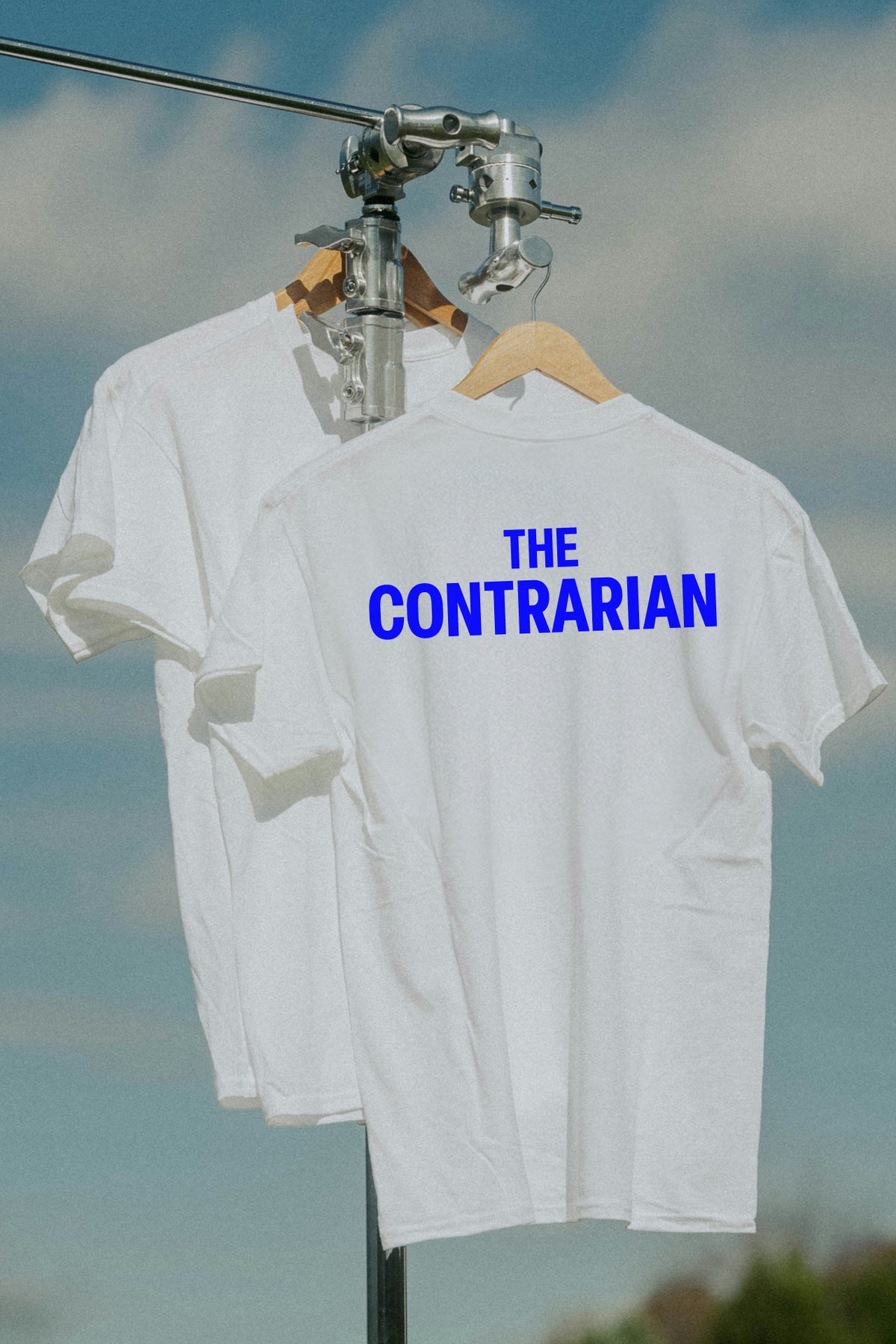 Classic Contrarian White Tee