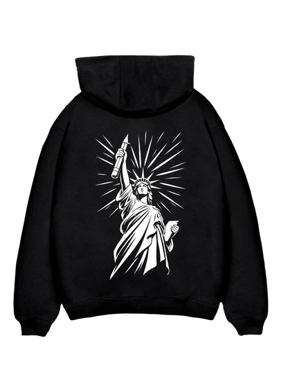 Black Contrarian Hoodie