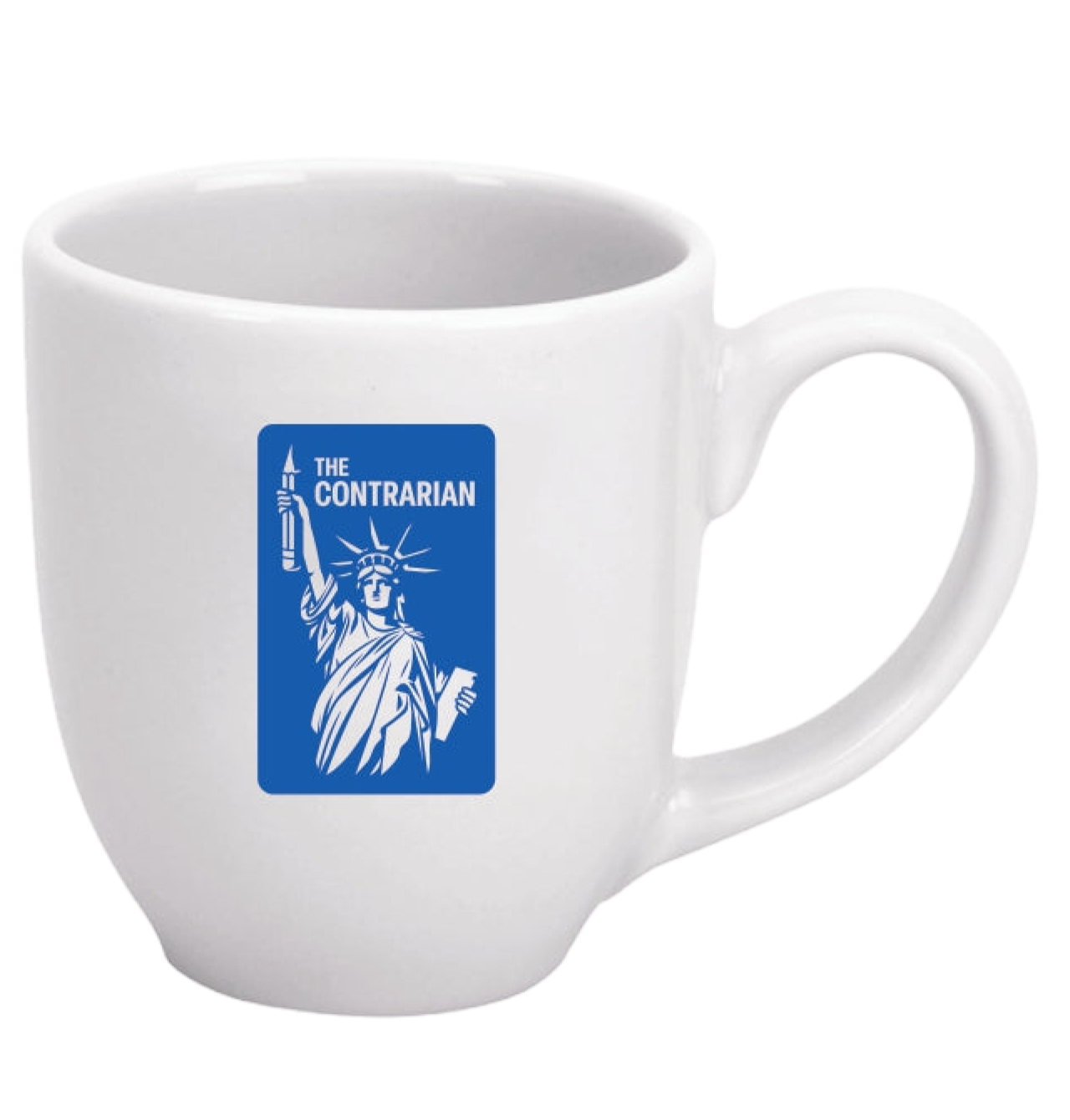 White Bistro Mug